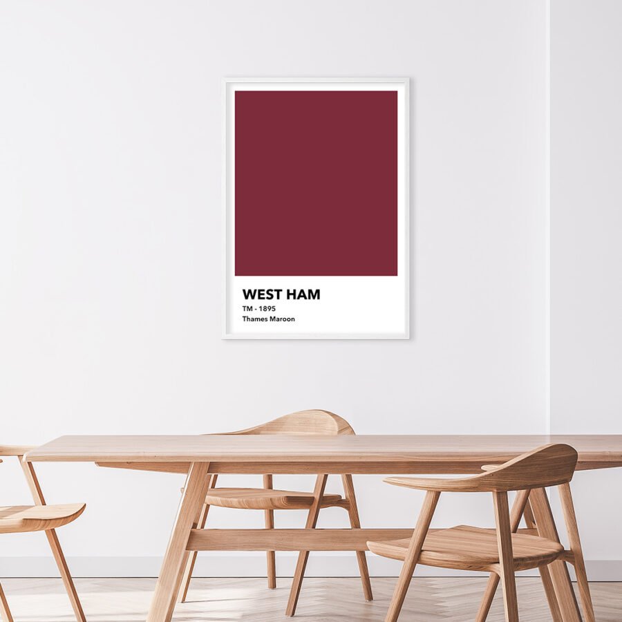 Colors - West Ham Fodbold Plakat