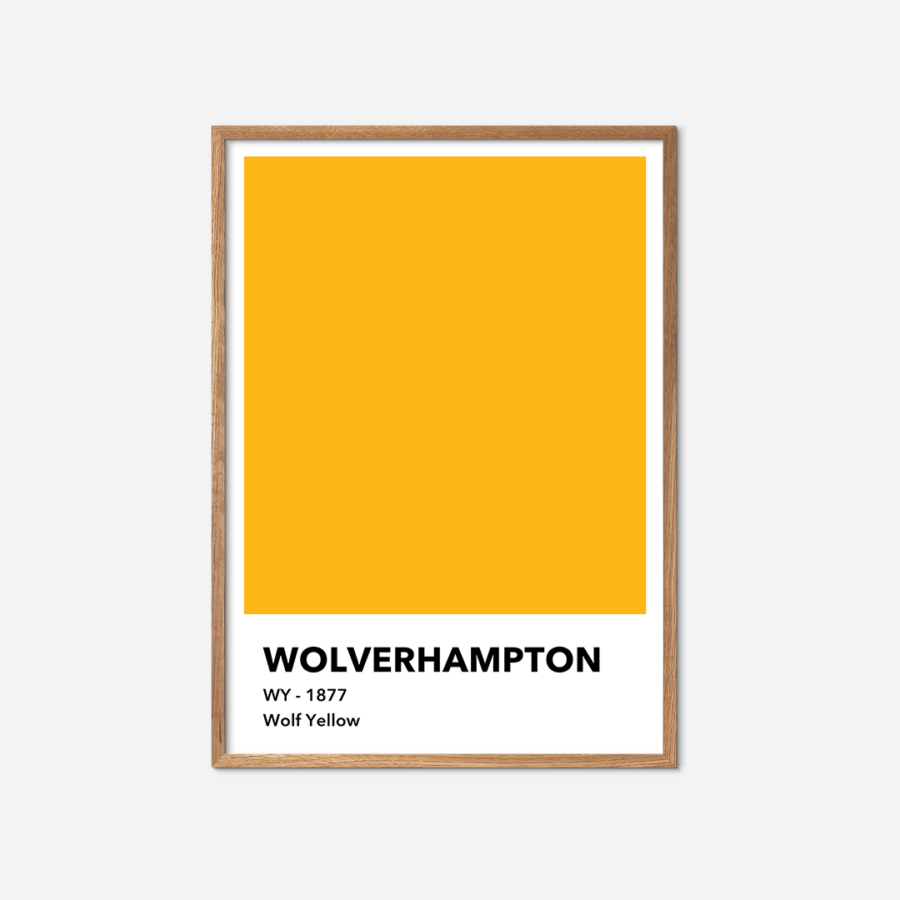 Colors - Wolverhampton Fodbold Plakat