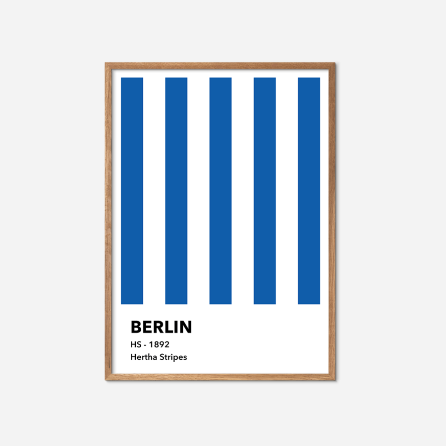 Colors - Berlin Fodbold Plakat