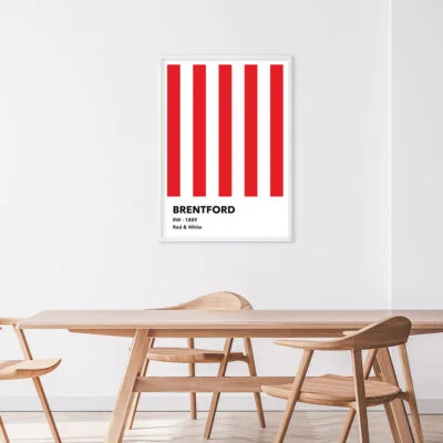 Colors - Brentford Fodbold Plakat