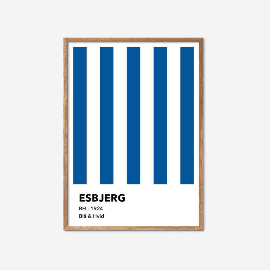 Colors - Esbjerg Fodbold Plakat