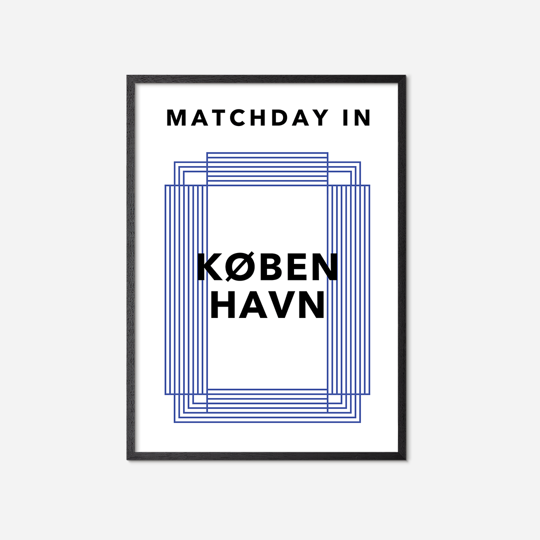 matchday-in-københavn-poster-black-frame