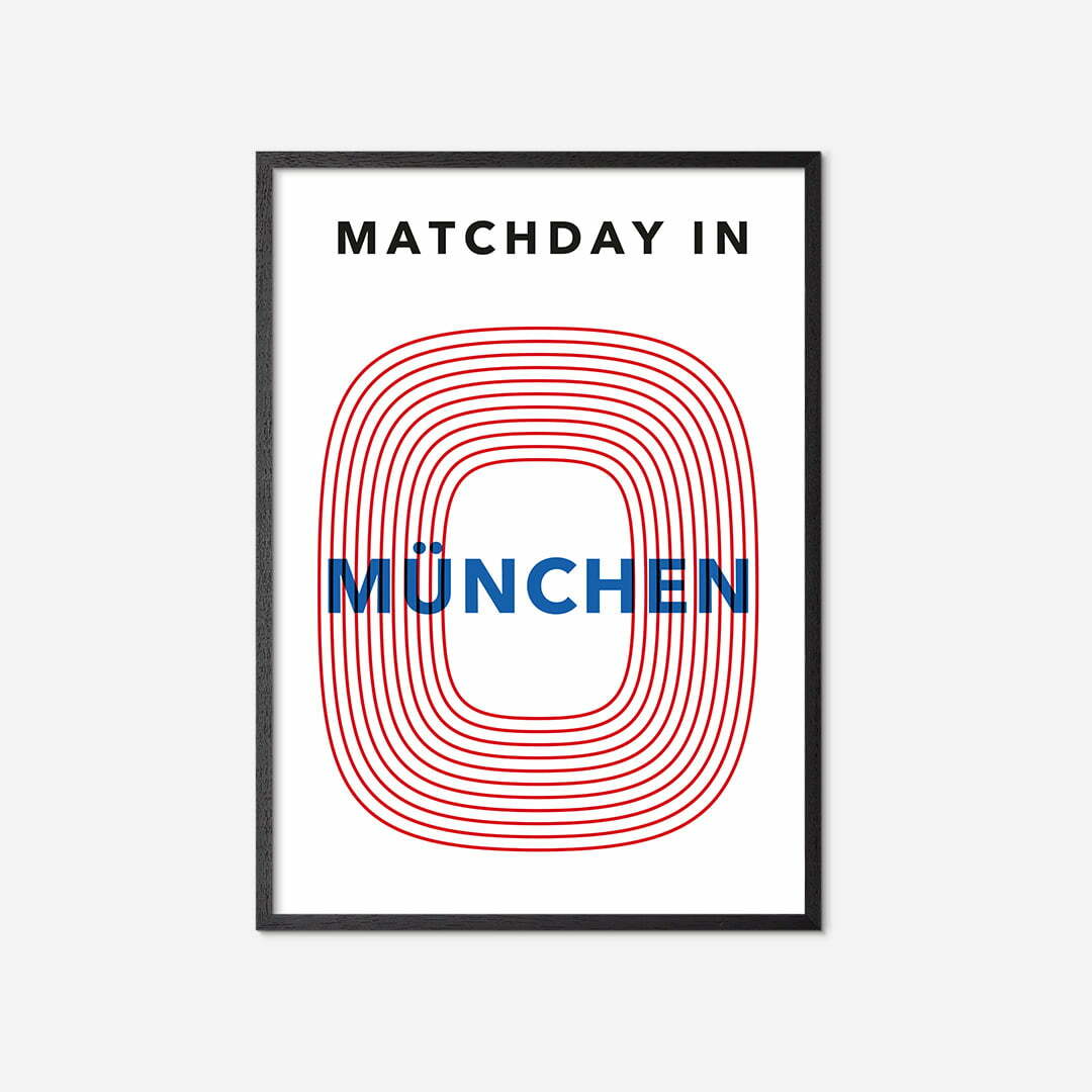 matchday-in-münchen-poster-black-frame