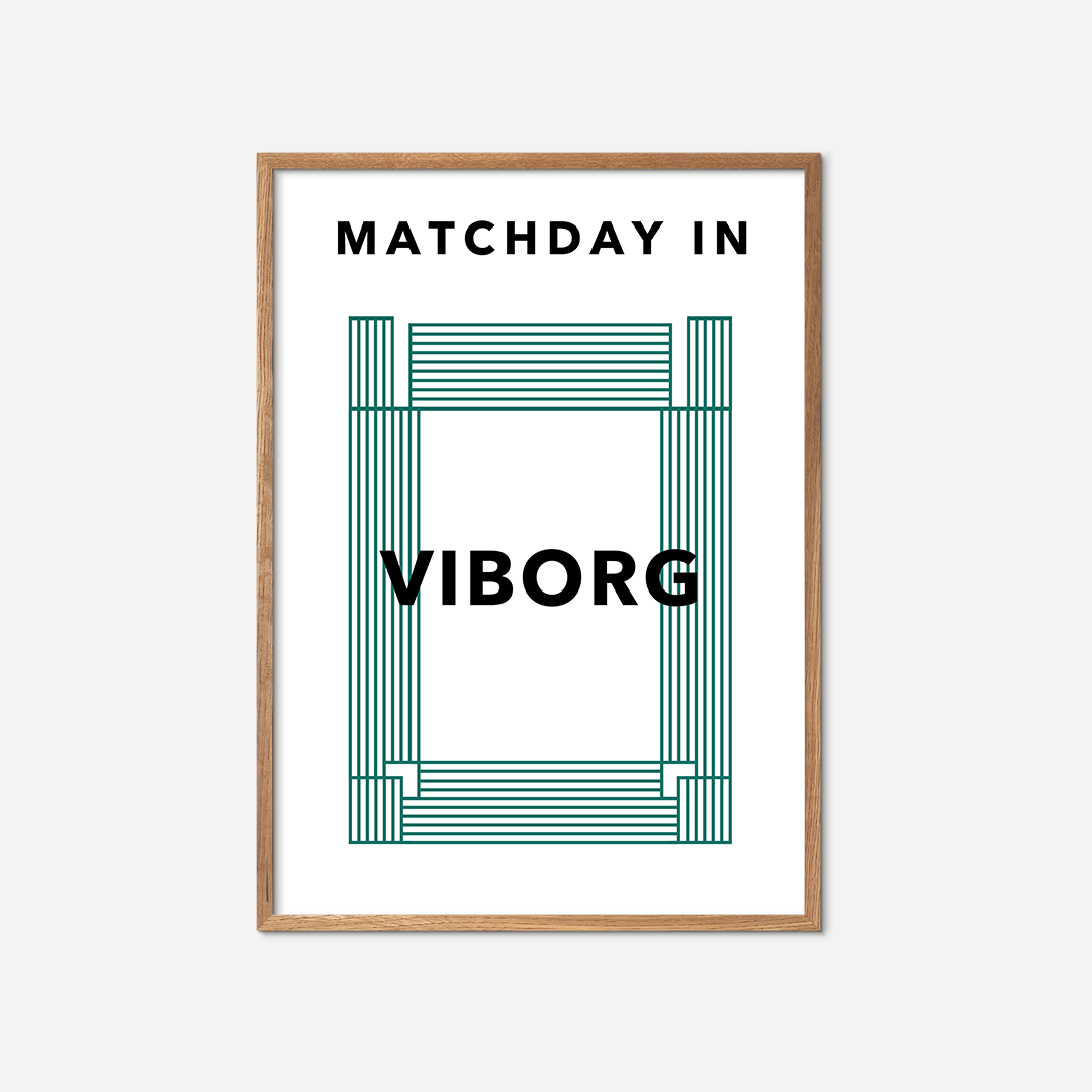 matchday-in-viborg-poster