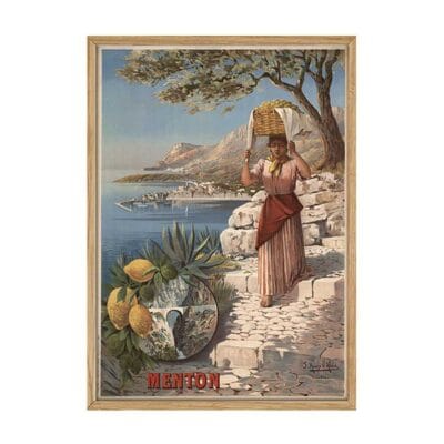 Menton Plakat