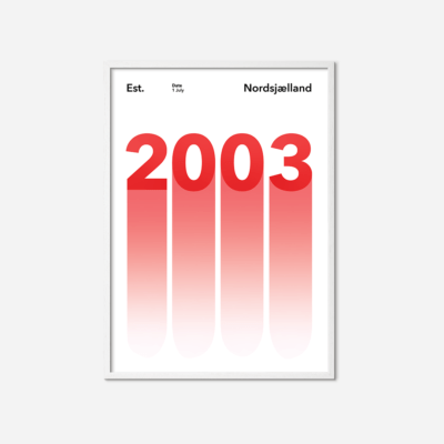 Established 2003 Plakat - Image 6