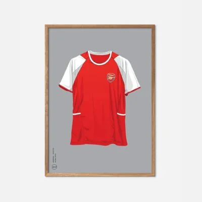 Shirts - Arsenal Home Shirt 2002/04 Plakat