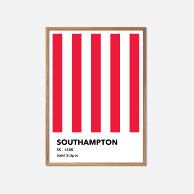 Colors - Southampton Fodbold Plakat